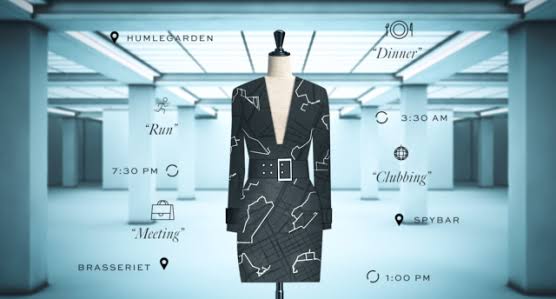 3D Illustration Of Fashion Outlet Design - Fashion & Technology Concept.